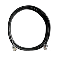 7Ft. CAT5e Black Ethernet Patch Cable - NON-BOOTED