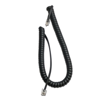9Ft Gray Replacement Handset Cord (Curly Cord) Long Tail