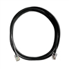 7Ft. CAT5e Black Ethernet Patch Cable - NON-BOOTED