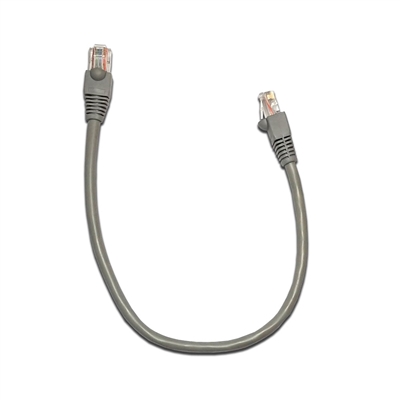 1 Ft. Cat6 Gray Ethernet Patch Cable