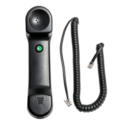 Nortel/Avaya M3900, T7100, I2000 Series Push-To-Talk Telephone Handset w/9Ft Curly Cord