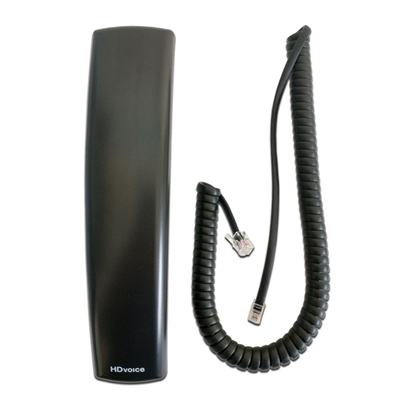 Polycom VVXHD Handset with 9Ft Curly Cord