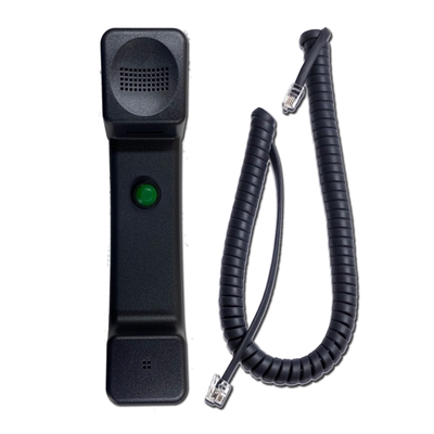Avaya J-Series HD Push-To-Talk Telephone Handset w/9Ft Curly Cord